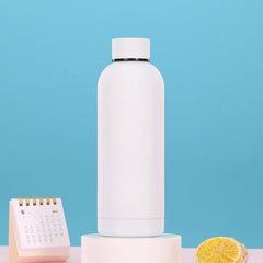 Stainless steel thermos flasks WHITE / 750ml