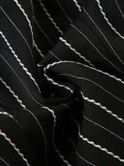 Striped Button-Down Collared Neck Shirt