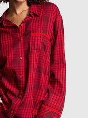 Striped Long Sleeve Button-Up Shirt