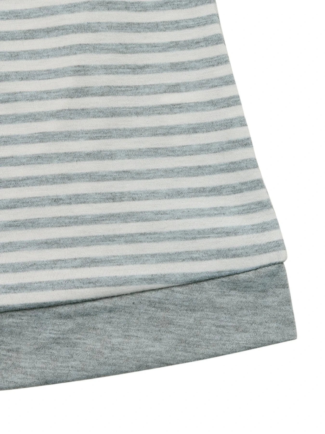 Striped Long Sleeve Casual T-Shirt