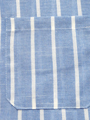 Striped Oversized Button-Down Shirt