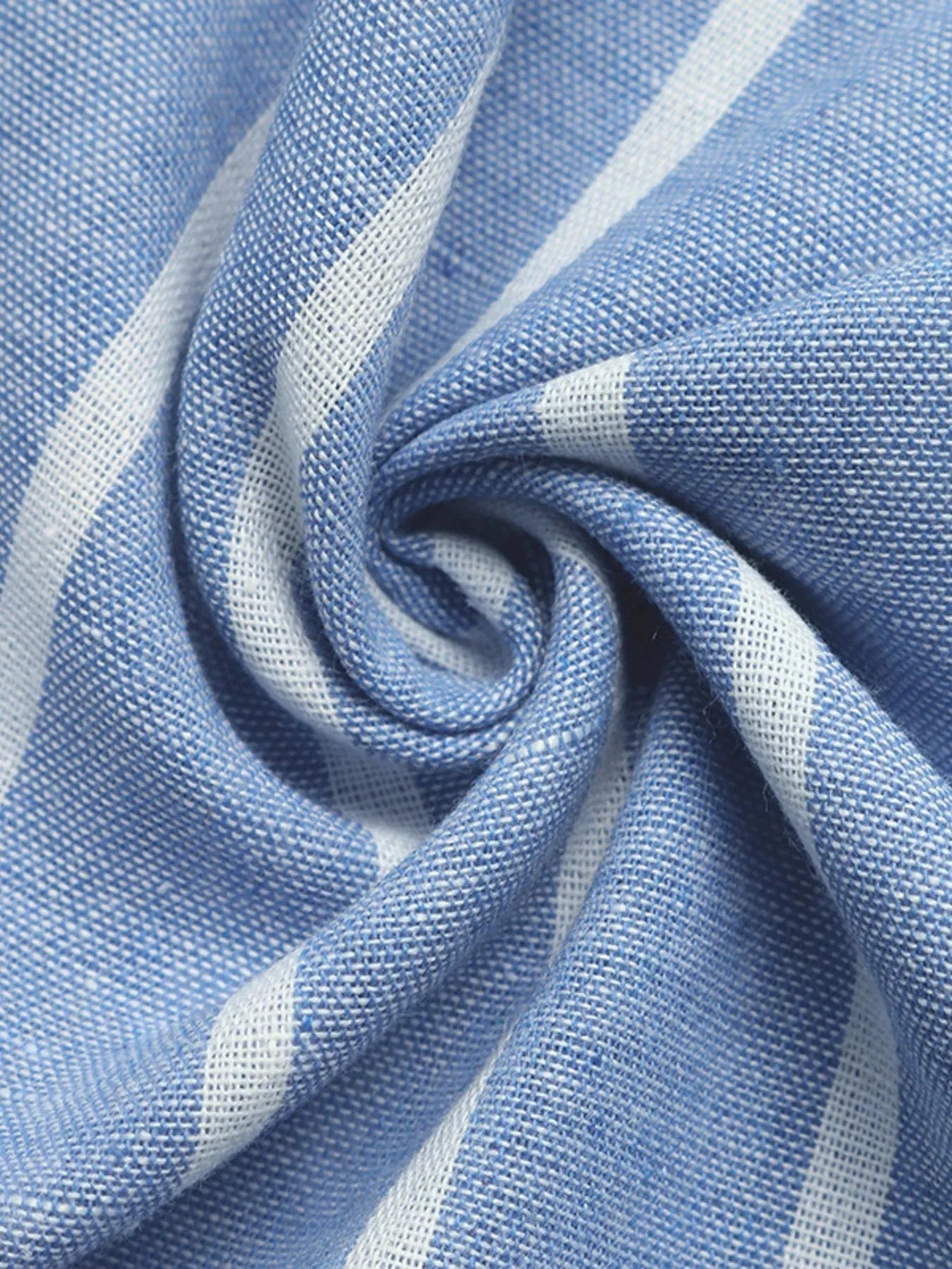 Striped Oversized Button-Down Shirt