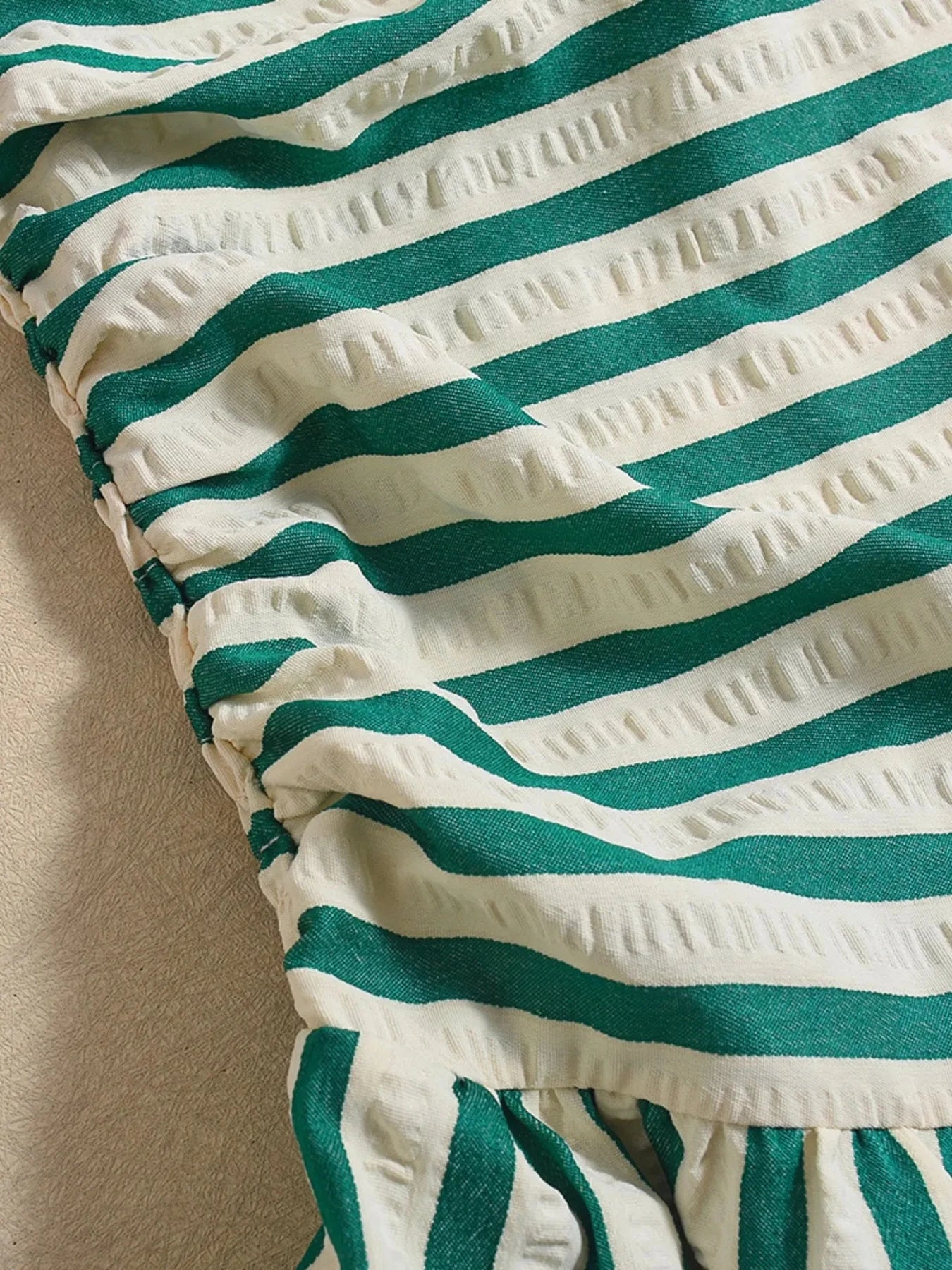 Striped Tube Mini Dress