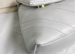 Stylish Chain Underarm Crossbody Rainbow Bag with Eagle Head