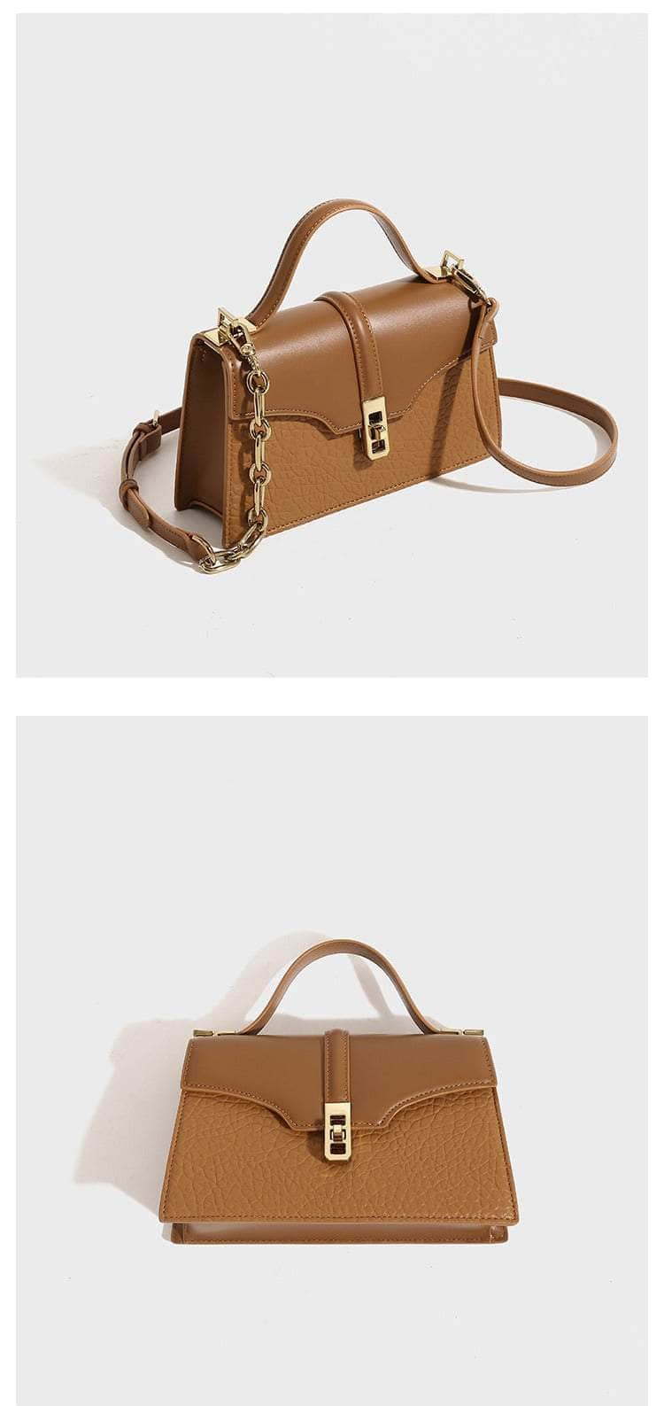 Stylish Faux Leather Shoulder Handbags