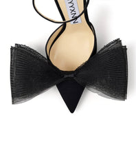 Stylish Mid High Bow Court Heels