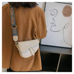Stylish Mini Leather Shoulder Bag with Crossbody Function