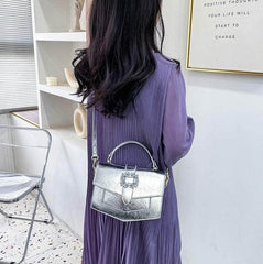 Stylish Shoulder Crossbody Leather Handbag