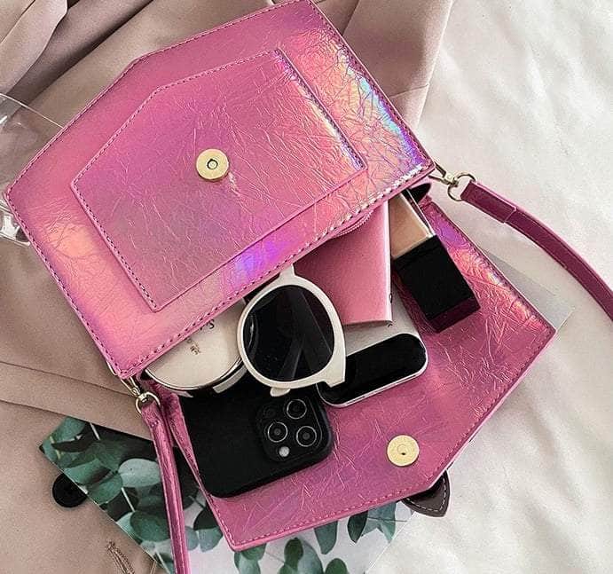 Stylish Shoulder Crossbody Leather Handbag