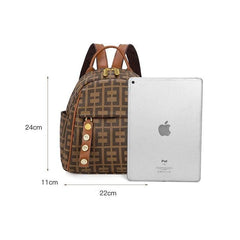 Stylish Vegan Leather Backpack