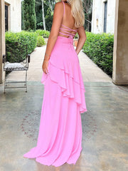 Sweetheart Neck Ruffled Maxi Cami Dress