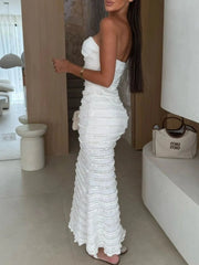 Sweetheart Neck Tube Maxi Dress