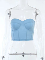 Sweetheart Neck Tube Top