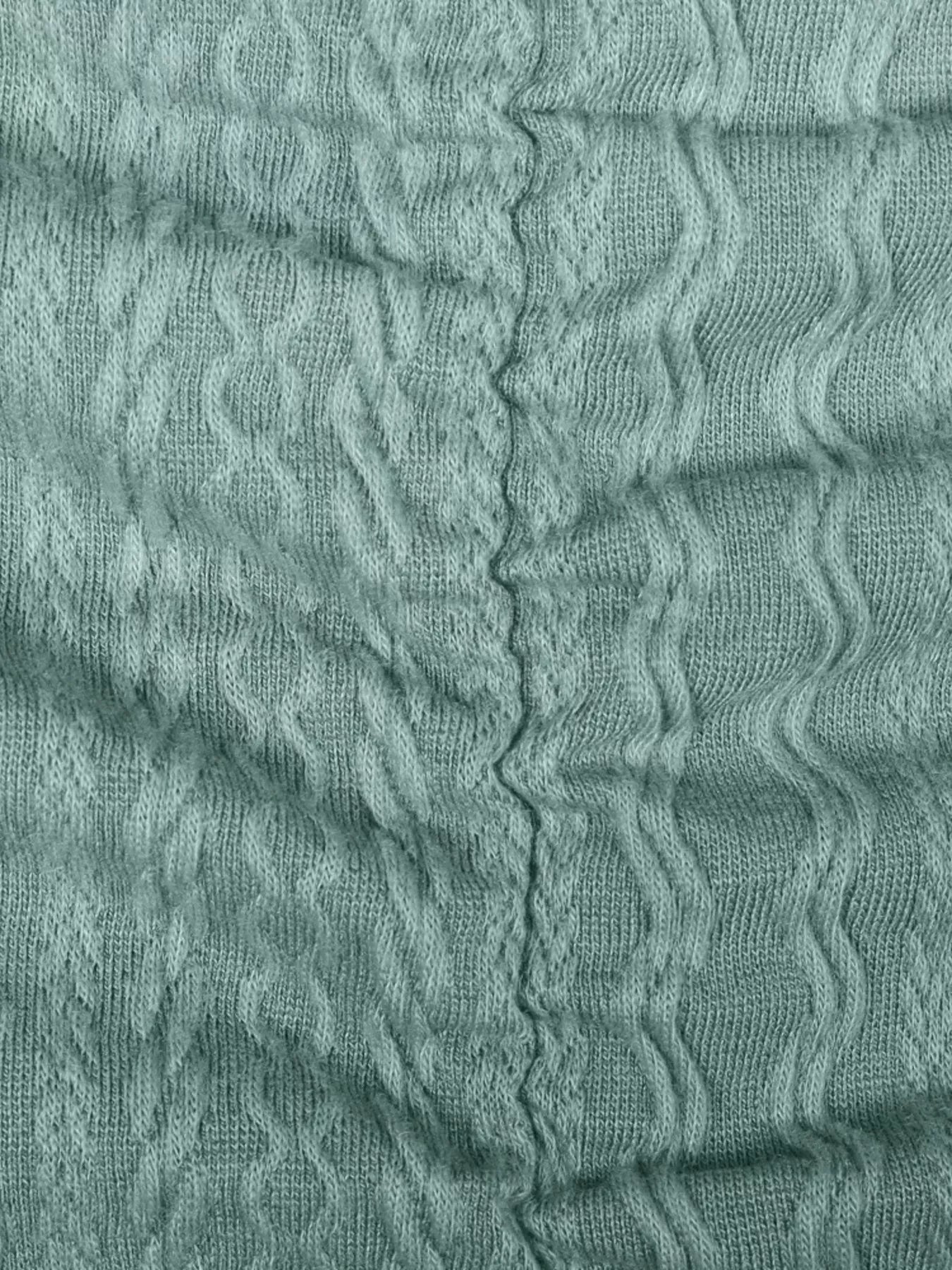 Textured Knit Bodycon Mini Dress