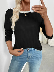 Tie Back Long Sleeve Top