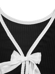 Tie Back Long Sleeve Top