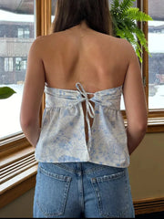 Tie Back Tube Top