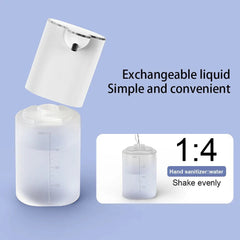 Touchless Automatic Soap Dispenser - Sensor Foam, Type-C Charging, High Capacity, Smart Liquid Soap with Adjustable Switch