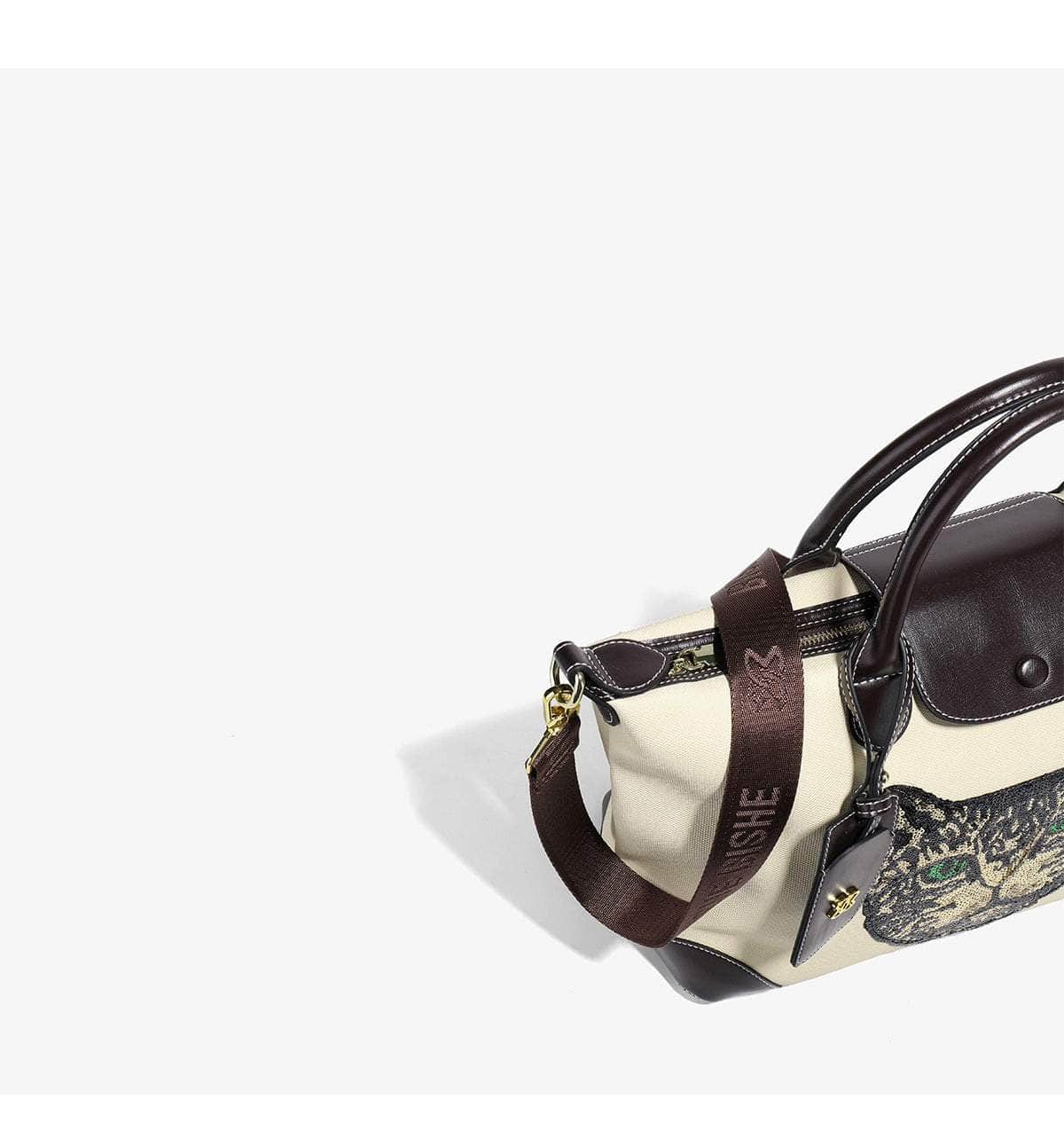 Trendy Cat Pattern Duffel Bag
