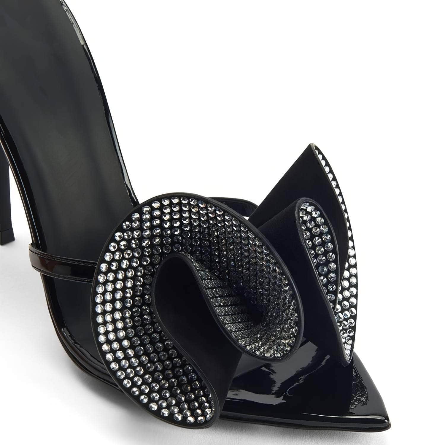 Trendy Small Bow Flower High Heels