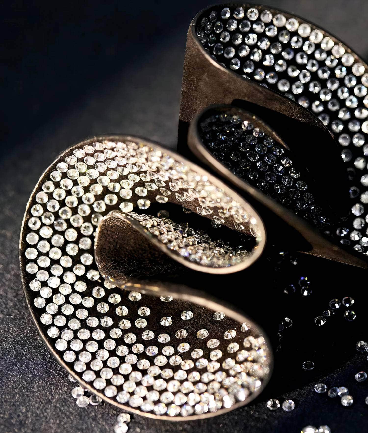 Trendy Small Bow Flower High Heels