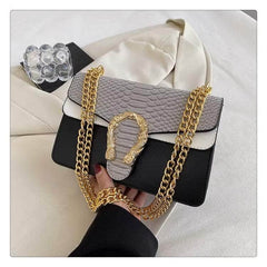 Trendy Women's Shoulder Bag Silver