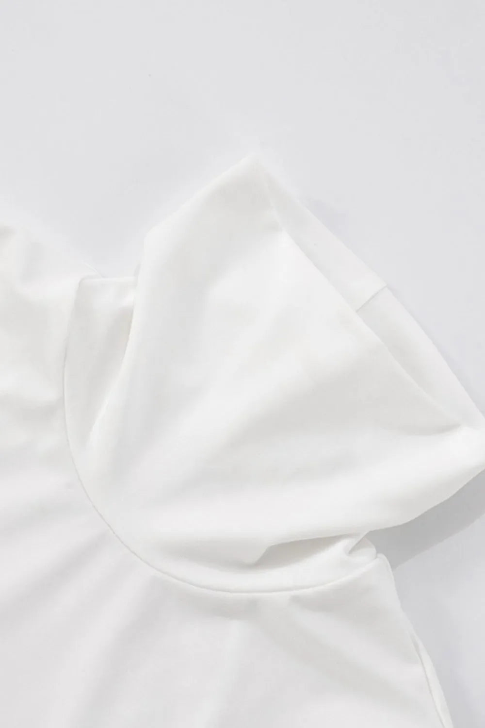 Turtleneck Cropped Backless Tank Top