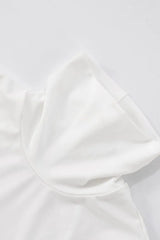 Turtleneck Cropped Backless Tank Top