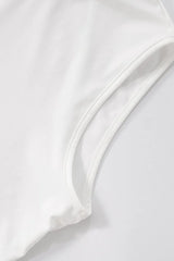 Turtleneck Cropped Backless Tank Top