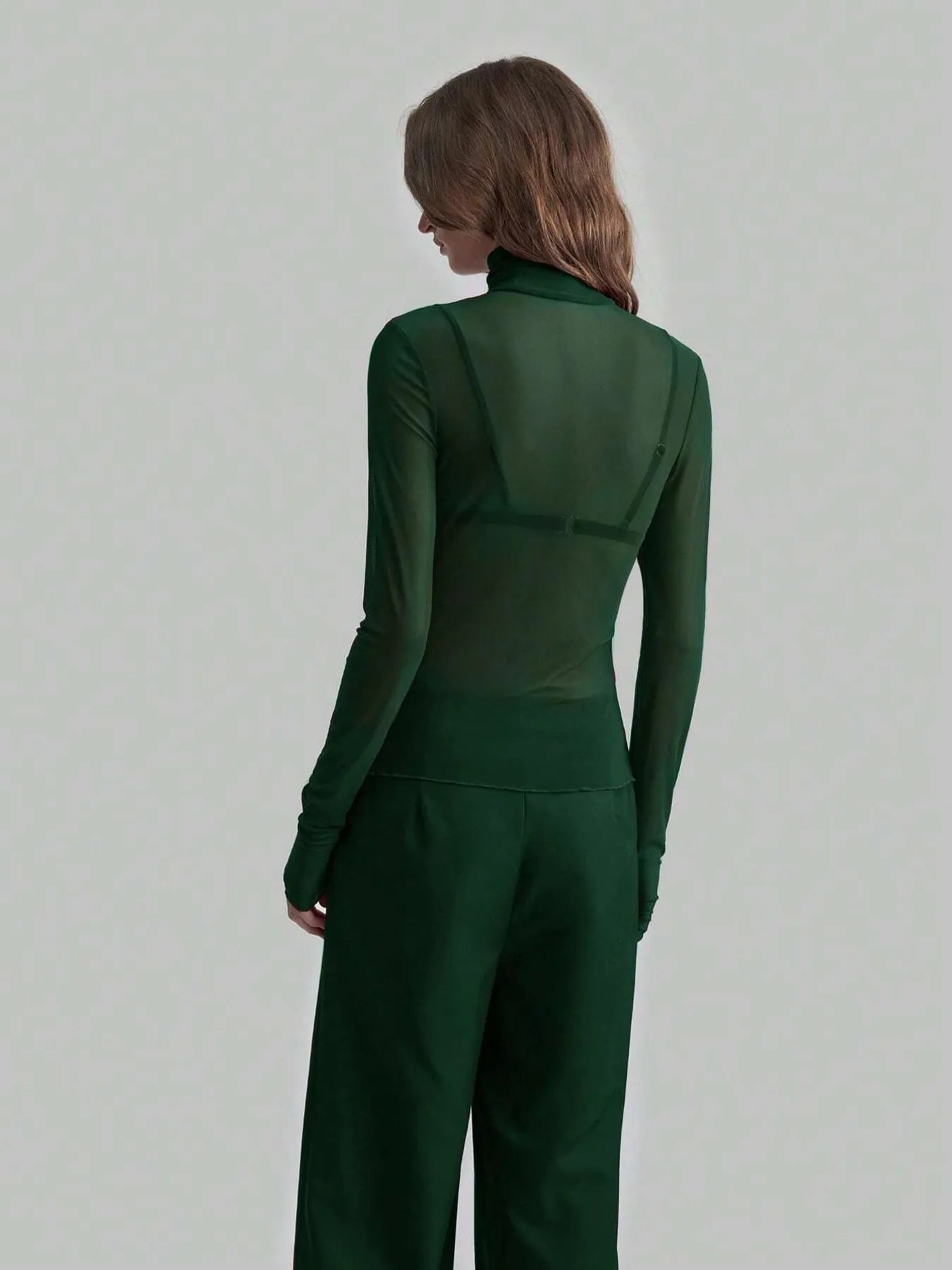 Turtleneck Long Sleeve Top