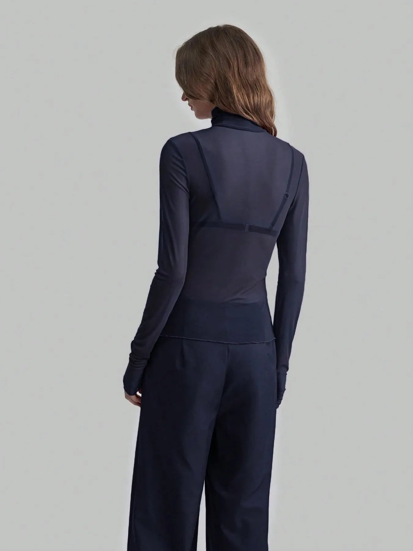 Turtleneck Long Sleeve Top