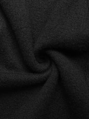 Two Tone Pleated Long Sleeve Shirt Dress