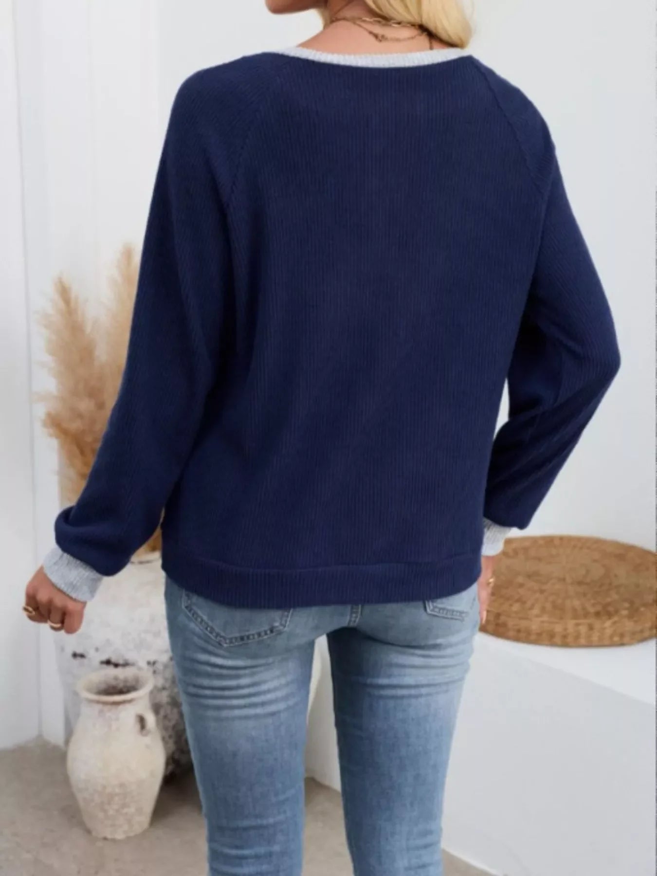 Two-Tone Raglan Sleeve T-Shirt