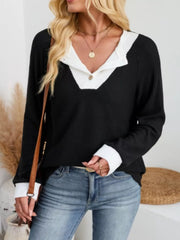 Two-Tone Raglan Sleeve T-Shirt