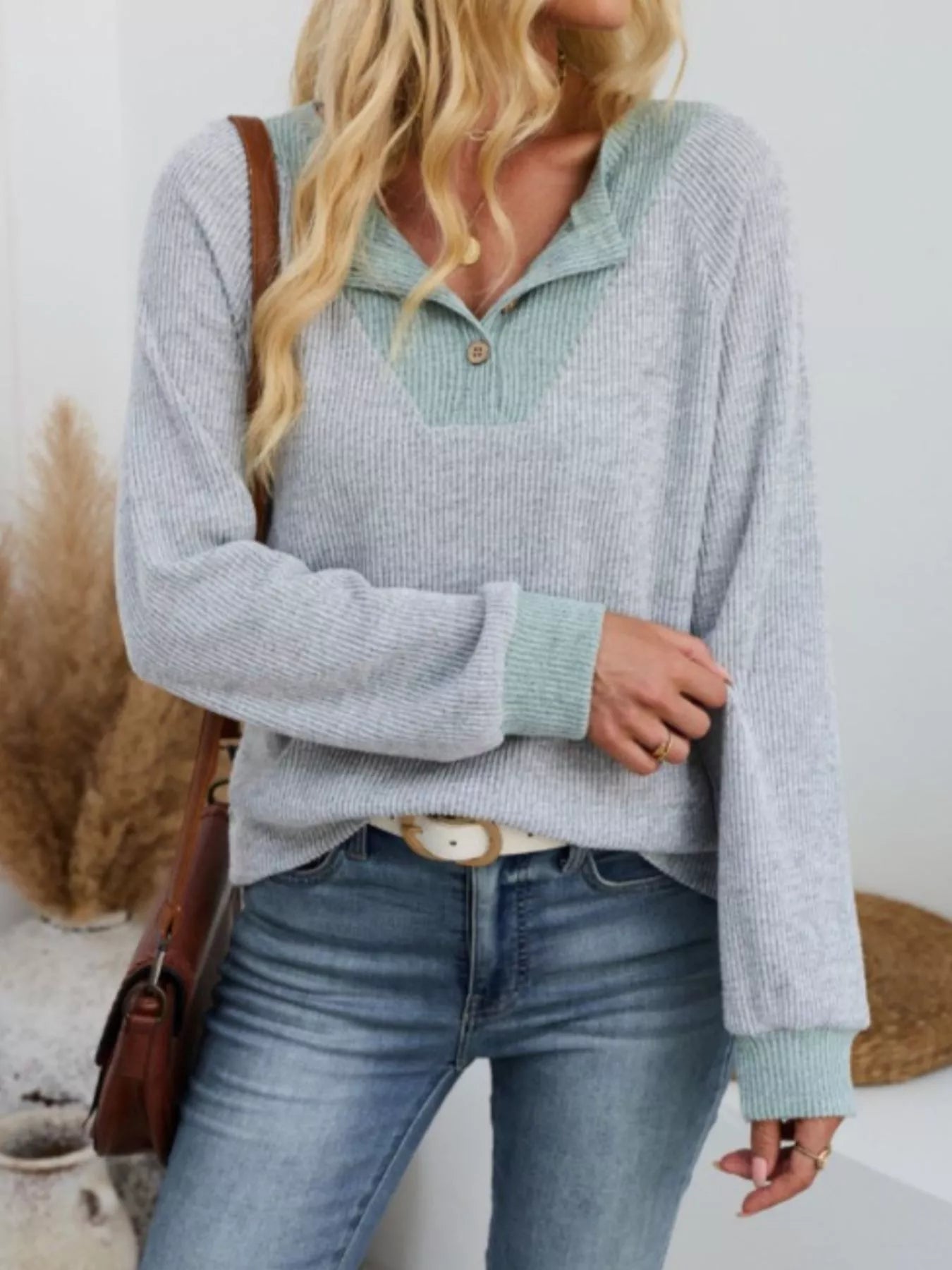 Two-Tone Raglan Sleeve T-Shirt