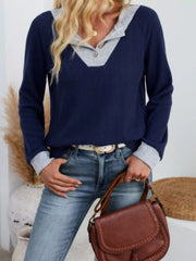 Two-Tone Raglan Sleeve T-Shirt