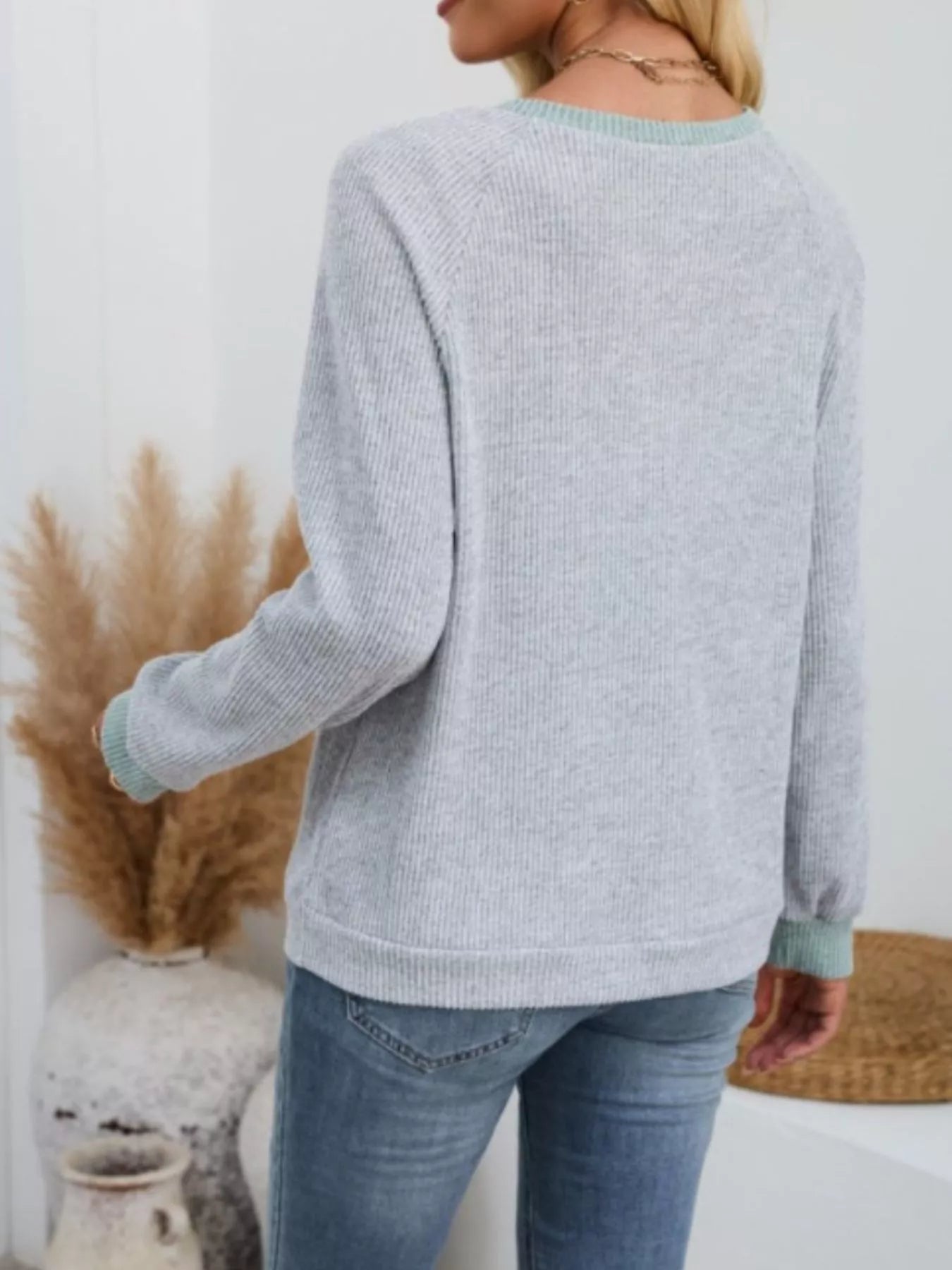 Two-Tone Raglan Sleeve T-Shirt