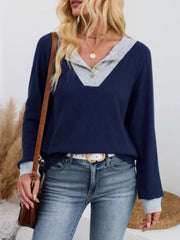 Two-Tone Raglan Sleeve T-Shirt