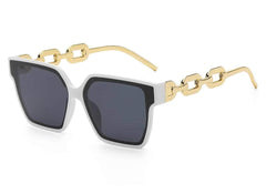 Vintage Cat Eye Sunglasses:Timeless Style white/grey / Resin