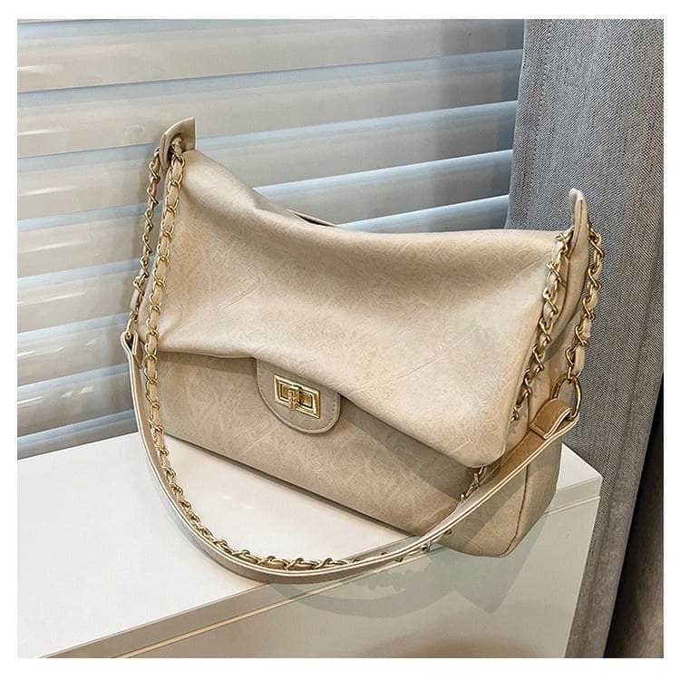 Vintage XL Shoulder Bag Ivory
