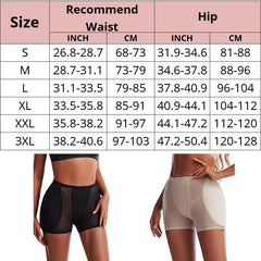 Waist Trainer Control Panties - Butt Lifter Hip Enhancer with Sponge Padded Panty