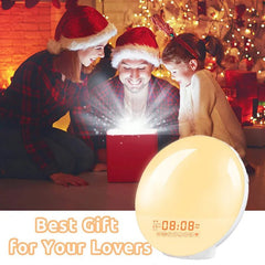 Wake Up Light Alarm Clock with Sunrise/Sunset Simulation Alarm Clock