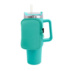 Water Bottle Pouch for Stanley Quencher Adventure F-green