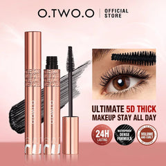 Waterproof 4D Silk Fiber Mascara: Curling, Volume, Thick Lengthening, Nourish - High-Quality Makeup Mascara E / CHINA