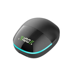 Waterproof TWS G9S Wireless Earbuds, HiFi Sound, Mic, Sports black