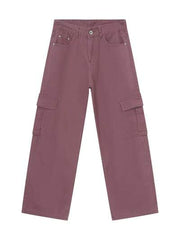 Wide Leg Cargo Jeans