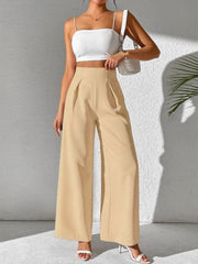 Wide Leg High Waist Pants