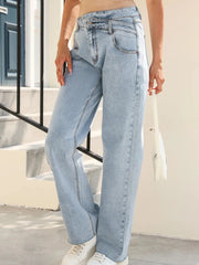 Wide Leg Jeans Light Blue / 4