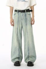 Wide Leg Jeans with Pockets