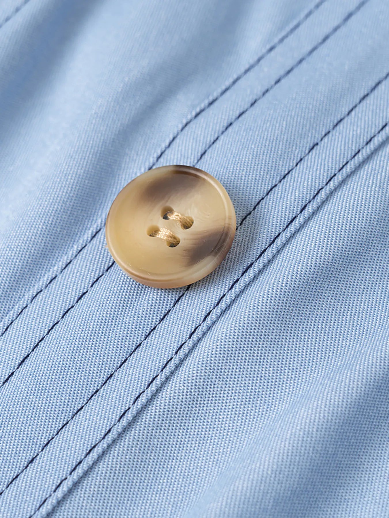 Wide Strap Sweetheart Neck Denim Dress